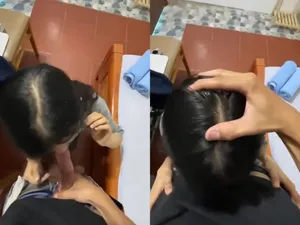 Xin má qua nhà bạn học thêm, nữ sinh c3 bị người yêu xả sữa chua vào mồm