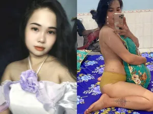 Cô vợ dâm cằm điện thoại tự quay ông xã làm tình mình